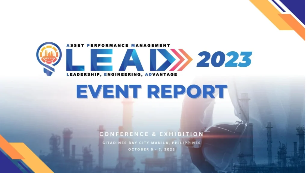 ANNOUNCEMENT: APM LEADCon 2023 Event Report: “Industry 4.0 in The New Normal”